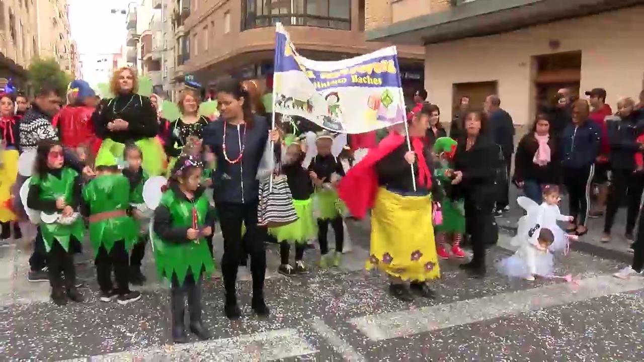 Desfile infantil de colegios